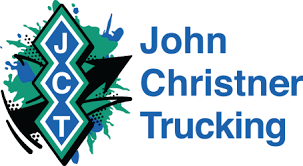 John-Christner-Trucking John Christner Trucking blue and green logo